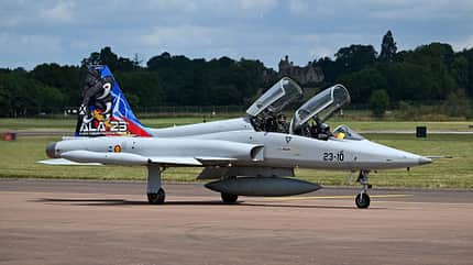 RIAT, Fairford, F-5 Spanische F-5 beim RIAT in Fairford