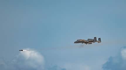 A-10 Thunderbolt II Waffenversuche