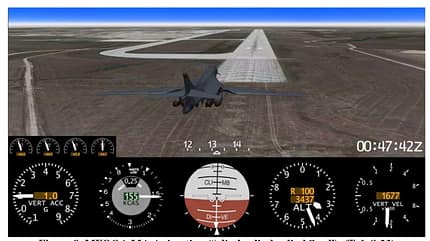B-1B, Lancer Animation Flugweg B-1B Lancer Unfall Ellsworth