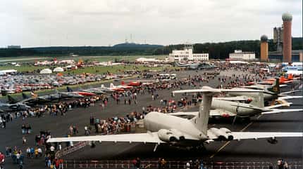 Berlin, Gatow, Luftbrücke Überblick Flugtag Flugplatz Berlin-Gatow 1994
