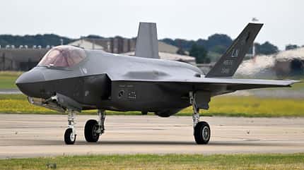 Rollende F-35A Lightning II in Lakenheath
