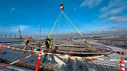 Airport, Flughafen, Drehkreuz, JFK, John F. Kennedy International Airport, KJFK, New York, TWA Hotel, Terminal 6 Baustelle, Ausbau