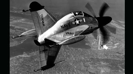Convair, XFY-1, Pogo, Senkrechtstarter Convair XFY-1 Pogo im normalen Flug