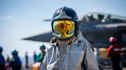 Pilot, Charles de Gaulle, Aeronavale, Rafale, Flugzeugträger Alltag auf dem französischen Flugzeugträger Charles de Gaulle