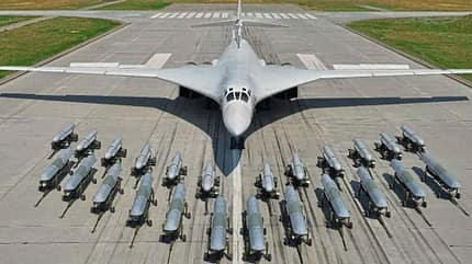 Tupolew, T-160, Blackjack, Bomber, strategischer Bomber, Kampfflugzeug, Russland, russische Luftstreitkräfte, Tu-160M