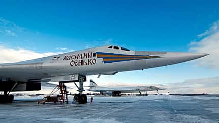 Tupolew, T-160, Blackjack, Bomber, strategischer Bomber, Kampfflugzeug, Russland, russische Luftstreitkräfte, Tu-160M