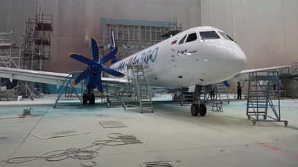 Il114, Iljuschin, Il-114-300 Iljuschin Il-114-300, zweiter Prototyp neu lackiert.