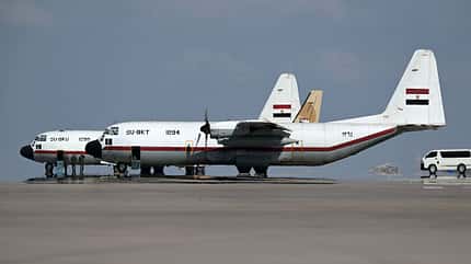 Lockheed Martin, C-130, Hercules, Ägypten C-130H Hercules der ägyptischen Luftwaffe