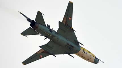 Suchoi, Su22, Fitter, Polen Polnische Su-22 im Tiger-Look