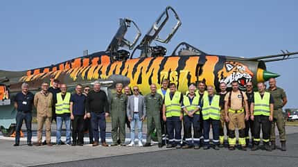 Suchoi, Su22, Fitter, Polen Polnische Su-22 im Tiger-Look