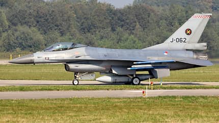 F16, Niederlande Letzte Mission für die niederländischen F-16