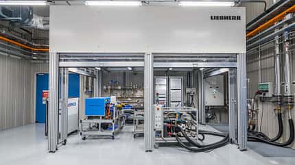Wasserstoff, Brennstoffzelle, Stromversorgung, APU, Clean Aviation, Liebherr Aerospace Toulouse, Prüfstand, MEPS Demonstrator