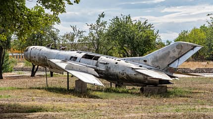 Flugzeugwracks und -denkmäler in Bulgarien.