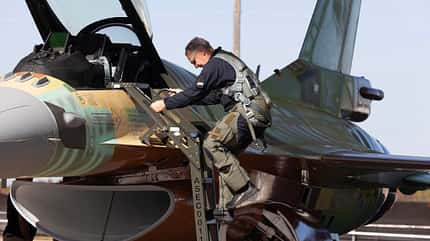 F16V, Viper, Bulgarien, Lockheed Martin, F-16V Erste F-16V für Bulgarien beim Erstflug.