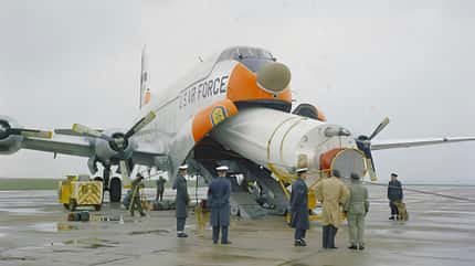 C124, Douglas C 124, Globemaster II, Transporter, USAF, USA, US Air Force, C 124C, Frachter, YC-124B