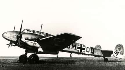 Messerschmitt, Bf 110 Messerschmitt Bf 110 am Boden