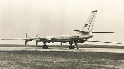 Tupolew Tu-116, Tu116, Tu-95, Turboprop, SSSR-76463, SSSR, Kusnezow NK-12MK Propellerturbine, Kabine