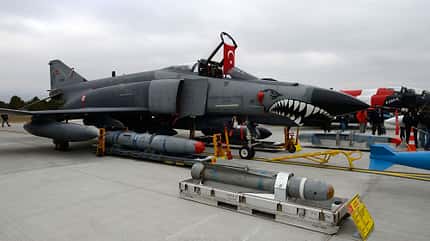 F-4, Phantom, Türkei Phantom mit Bewaffnung