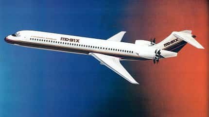 McDonnell Douglas, MD-81, Unducted Propfan, UDF, GE36 McDonnell Douglas MD-91X Modell