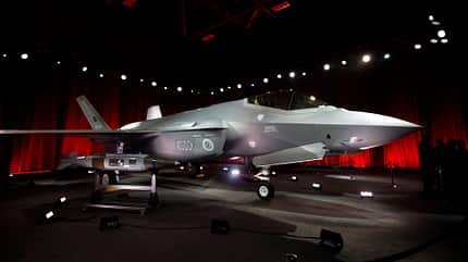 Erste F-35 für die Türkei  bei der Übergabezeremonie