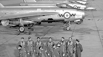 English Electric Lightning, Tiger Lightning, 74 Squadron, Lightning F1, Kalter Krieg, Tiger Squadron, Royal Air Force, Farnborough Airshow, David Jones