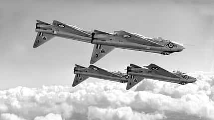 English Electric Lightning, Tiger Lightning, 74 Squadron, Lightning F1, Kalter Krieg, Tiger Squadron, Royal Air Force, Farnborough Airshow, David Jones