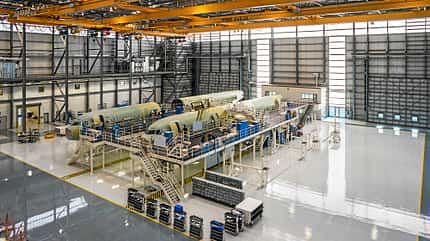 Ingenieur, Luftfahrt Berufe, Luftfahrttechnik, Prüfstand, Flugzeugbau, Konstruktion