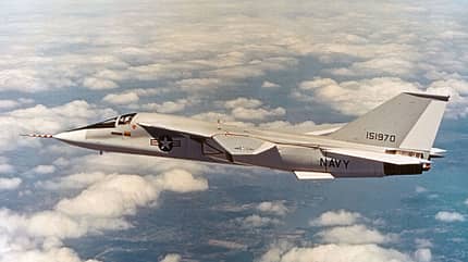 General Dynamics, F-111 General Dynamics F-111B Luftaufnahme