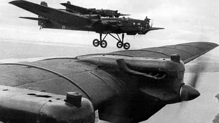 Tupolew, Sowjetunion, Mutterschiffe, TB-3 Tupolew TB-3 in Formation