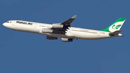Airbus, A340, Mahan Air, Iran Airbus A340 Mahan Air