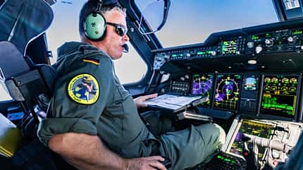 A400M, Luftwaffe, Airbus, Bundeswehr, Luftbetankung Luftbetankung mit dem Airbus A400M der Luftwaffe.