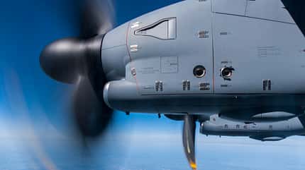 A400M, Luftwaffe, Airbus, Bundeswehr, Luftbetankung Luftbetankung mit dem Airbus A400M der Luftwaffe.