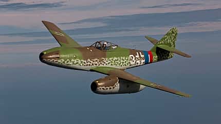 Me262, Messerschmitt 262, Strahljäger, Wolfgang Czaia, Schwalbe, Weiße 3 III, JG7