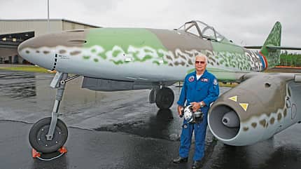 Me262, Messerschmitt 262, Strahljäger, Wolfgang Czaia, Schwalbe, Weiße 3 III, JG7
