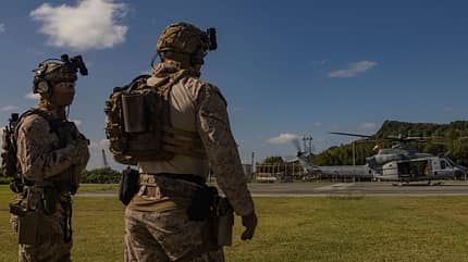 Bell UH-1Y Venom am Boden