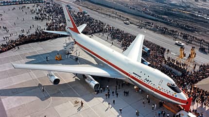Boeing 747, Boeing 747-8, Roll out, Boeing 747-200, Boeing 747 Prototyp, Queen of the skies, Jumbo Jet, Air Force One, Lufthansa Boeing 747
