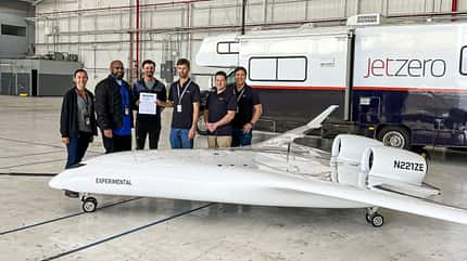 JetZero, Blended-Wing Body, Pathfinder JetZero Pathfinder-Demonstrator Blended-Wing Body