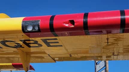 Detail Schaden an Canadair CL-415