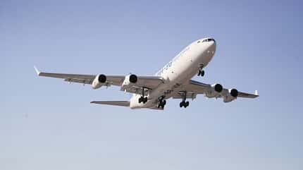 Iljushin Il-96-400M, Il-96, Vierstrahler, Passagierflugzeug, Russland, Iljushin Die Iljushin Il-96-400M bei ihrem Erstflug 2023.