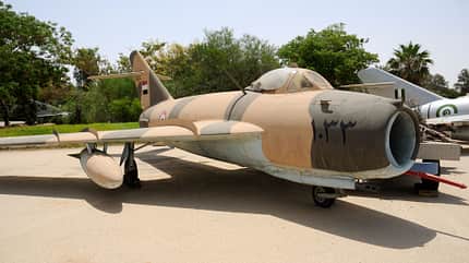 Arabische Mikojan MiG-17 Frescoim Museum