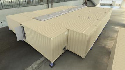 F-35, Dänemark Dänisches Container-System für F-35-Verlegungen