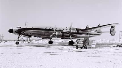 Lufthansa Super Star im Wintereinsatz