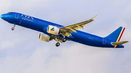 Airbus A321 ITA Airways in der Luft