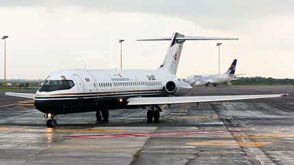 Douglas, DC-9 Rollende Douglas DC-9 von Aeronaves