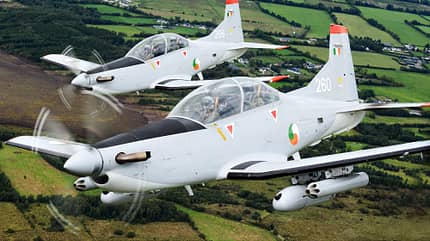 Pilatus, PC-9M, Irish Air Corps, Irland Formation zweier Pilatus PC-9M Irish Air Corps