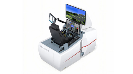 Pilatus, Pilatus PC-7 MKX, Demonstrator, Turboprop-Trainer, Cockpit, Basistrainer, Militär Pilatus PC-7 MKX Simulator