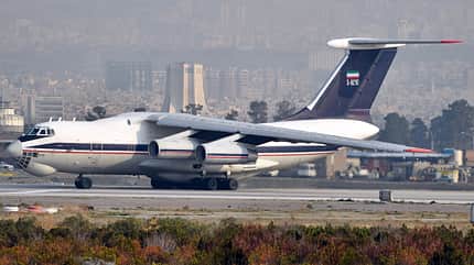 Iran, Il76, Iljuschin, Il-76, Iraqi, Teheran Iranische Iljuschin Il-76 in Aktion.