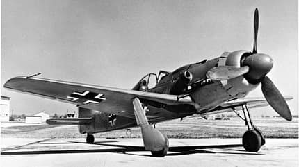 Focke-Wulf Fw 190 D-9, Jumo 213, Junkers Flugmotor
Focke-Wulf Fw 190 D-9 mit Jumo 213