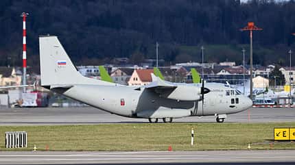 C-27J Slowenien in Zürich