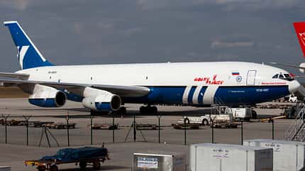 Rostec, Iljuschin, Il96, Il-96-400T, SkyGates, Sky Gates, Polet, Russland Iljuschin Il-96-400T nach zehn Jahren Standzeit wieder im Einsatz.